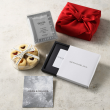 商品画像 DEAN & DELUCA（ディーン&デルーカ） ギフトカタログ CHARCOAL（チャコール）＋ハートジャムクッキーとコーヒーギフト【風呂敷包み】※カードタイプ