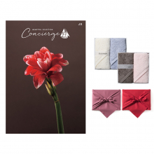 商品画像 ハートフルセレクションコンシェルジュ JSコース+ Hotman 1秒タオル ホットマンカラーハンドタオル2枚セット【慶事用・風呂敷包み】