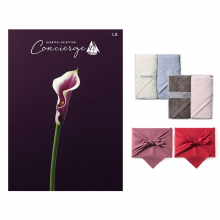 商品画像 ハートフルセレクションコンシェルジュ LSコース+ Hotman 1秒タオル ホットマンカラーハンドタオル2枚セット【慶事用・風呂敷包み】