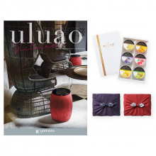 商品画像 uluao（ウルアオ） カタログギフト Victire（ヴィクトワール）+ 銀座千疋屋　銀座ゼリーセット（6個入り）【京都・風呂敷包み】　