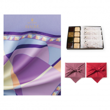 商品画像 VENT OUEST (ヴァンウエスト) カタログギフト MAUVE(モーヴ)+<KOGANEAN>【風呂敷包み】こがねもなか・こいねり・どら各4個