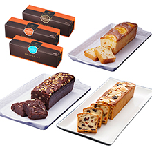 帝国ホテルキッチン パウンドケーキ3本セット（フルーツ・チョコ・オレンジ）