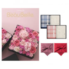 商品画像 BEAUBELLE （ボーベル） カタログギフト FRAISE（フレーズ） + RALPH LAUREN HOME（ラルフ ローレン ホーム）チャンバーズ タオル2枚セット【風呂敷包み】