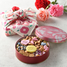 商品画像 銀座菊廼舎(きくのや)登録商標 冨貴寄(ふきよせ) 母の日【風呂敷包み：つばき】