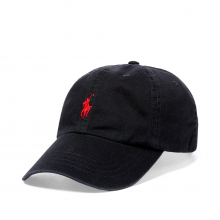 商品画像 POLO RALPH LAUREN（ポロ ラルフ ローレン） コットン チノ　クラシック スポーツ キャップ　POLO BLACK