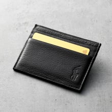 商品画像 POLO RALPH LAUREN（ポロ ラルフ ローレン） レザー マルチ カードケース BLACK