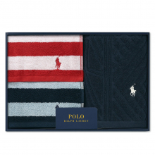 商品画像 POLO RALPH LAUREN HOME（ポロ ラルフ ローレン ホーム）ハンド＆ウォッシュタオル（レッド・ブルー・ネイビー）【化粧箱入り】