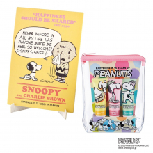 商品画像 PEANUTS（ピーナッツ）誕生75周年記念デザインアート ギフトセット＜レモンティー＞