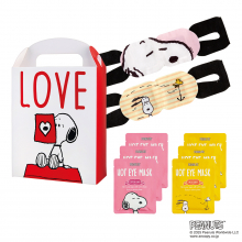 商品画像 PEANUTS（ピーナッツ）スヌーピー ホットアイマスク アソート6枚入り ラブ