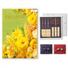 商品画像 【10月14日より出荷予定】PREMIER(プルミエ) カタログギフト エクラタン +帝国ホテル チョコレート(TA-20BE)セット【京都・風呂敷包み】