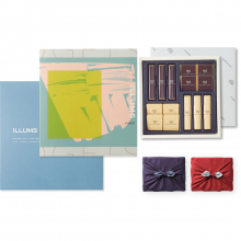 商品画像 【10月14日より出荷予定】ILLUMS (イルムス) ギフトカタログ ストロイエ+帝国ホテル チョコレート(TA-20BE)セット【京都・風呂敷包み】