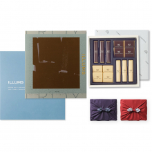 商品画像 【10月14日より出荷予定】ILLUMS (イルムス) ギフトカタログ ロイヤル+帝国ホテル チョコレート(TA-20BE)セット【京都・風呂敷包み】