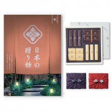 商品画像 【10月14日より出荷予定】日本の贈り物 カタログギフト 曙(あけぼの)+帝国ホテル チョコレート(TA-20BE)セット【京都・風呂敷包み】