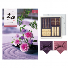 商品画像 和（なごみ） カタログギフト 更紗（さらさ） +帝国ホテル チョコレート(TA-20BE)セット【京都・風呂敷包み】