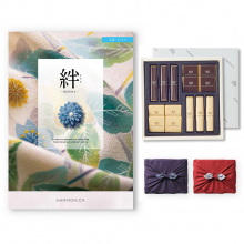 商品画像 【10月14日より出荷予定】絆(きずな) カタログギフト 永遠(えいえん) +帝国ホテル チョコレート(TA-20BE)セット【京都・風呂敷包み】