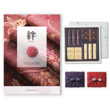 商品画像 【10月14日より出荷予定】絆(きずな) カタログギフト 神秘(しんぴ) +帝国ホテル チョコレート(TA-20BE)セット【京都・風呂敷包み】