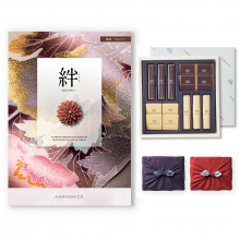 商品画像 【10月14日より出荷予定】絆(きずな) カタログギフト 純粋(じゅんすい) +帝国ホテル チョコレート(TA-20BE)セット【京都・風呂敷包み】
