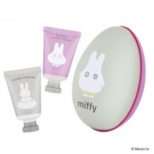 商品画像 miffy（ミッフィー）ハンドケアセットエッグ缶（ライチの香り）＜ハンドクリーム/スクラブハンドソープ＞