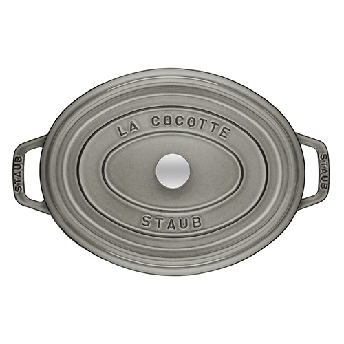 STAUB(ストウブ) ピコ・ココット オーバル 27cm (グレー) [CONCENT 