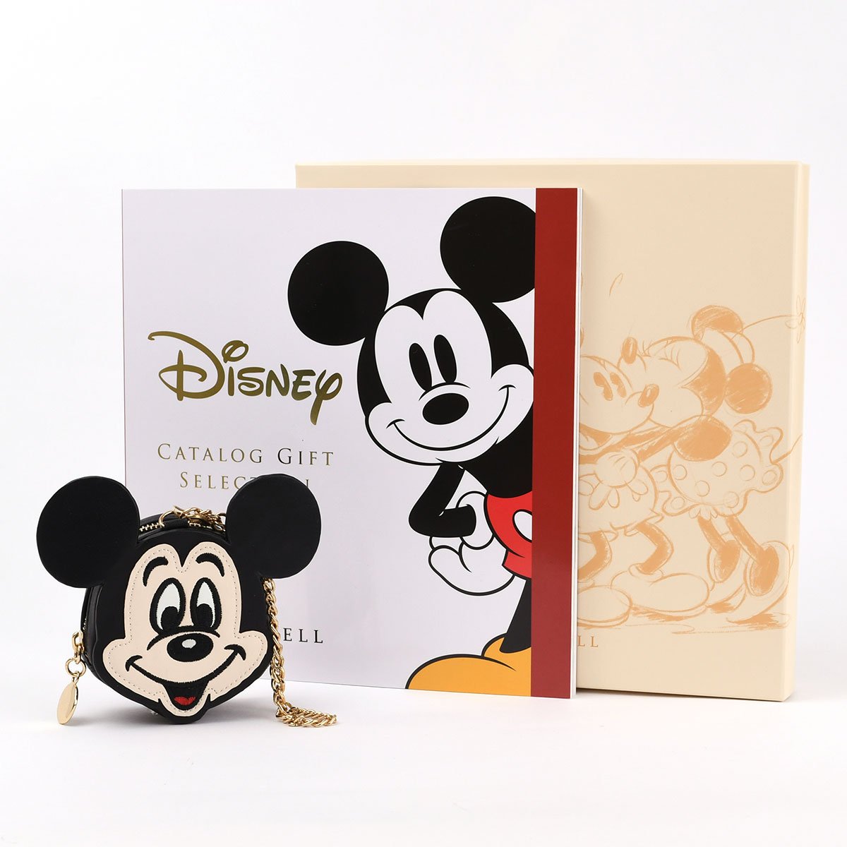 商品画像 ディズニー カタログギフト(SMILEコース)+ ディズニー ダイカットポーチチャーム