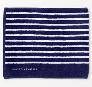 ユナイテッド アローズ United Arrows ベロアボーダー バスタオル ダークブルー Ua23 004 Concent コンセント ユナイテッド アローズ United Arrows ベロアボーダー バスタオル ダークブルー Ua23 004 Concent コンセント