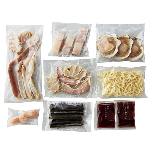 北海道網走発 たらばとずわいのかに鍋セット Concent コンセント