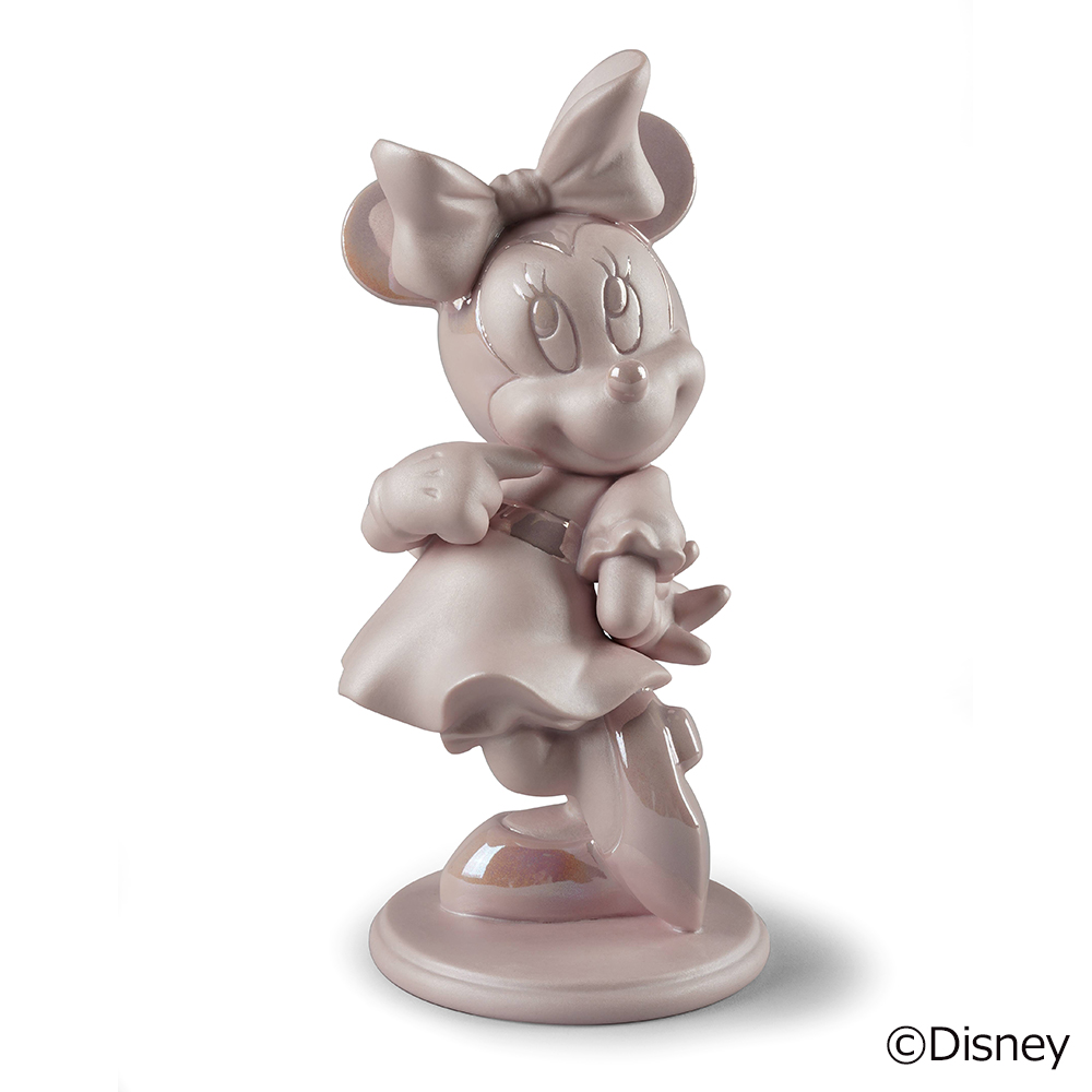 ミニーマウス (Black & White) - Lladro-Japan