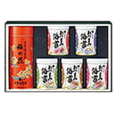 山本海苔店　「梅の花」焼海苔・おつまみ海苔5缶詰合せ（YUV5AR）