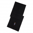 POLO Ralph Lauren（ポロ ラルフ ローレン）Polo ベア ニット マフラー[ポロ ブラック]【化粧箱入り】