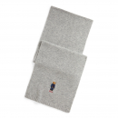 POLO Ralph Lauren（ポロ ラルフ ローレン）Polo ベア ニット マフラー[アンドーバー ヘザー(グレー)]【化粧箱入り】