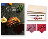 best Gourmet（ベストグルメ） グルメカタログギフト beauvau（ボーヴォー）＋箸二膳(桜草)