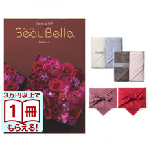 BEAUBELLE （ボーベル） カタログギフト RAISIN（レザン） + Hotman 1秒タオル ホットマンカラーハンドタオル2枚セット【風呂敷包み】