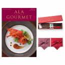 ALA GOURMET（ア・ラ・グルメ）　グルメカタログギフト　キール ロワイヤル＋箸二膳(金ちらし)【風呂敷包み】