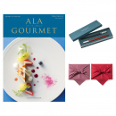 ALA GOURMET（ア・ラ・グルメ）　グルメカタログギフト　トム コリンズ＋箸二膳(クリストフル)【風呂敷包み】