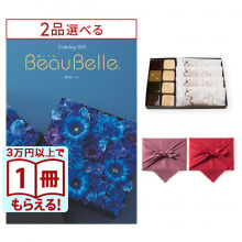 [1冊から2品選べる] BEAUBELLE （ボーベル） カタログギフト KIWI（キウイ） +＜KOGANEAN＞【風呂敷包み】こがねもなか・こいねり・どら各4個