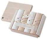 今治謹製 Shifuku Towel（至福タオル） 木箱入り　SH2414 (バスタオル4Ｐ)