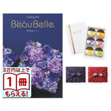 BEAUBELLE （ボーベル） カタログギフト ECHALOTE（エシャロット）＋銀座千疋屋・銀座ゼリーセット【京都・風呂敷包み】