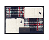 RALPH LAUREN HOME（ラルフ ローレン ホーム） トールマッジヒル ウォッシュタオル2P＆ハンドタオル2Pセット