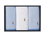RALPH LAUREN HOME（ラルフ ローレン ホーム）オックスフォード ウォッシュタオル＆ハンドタオル2Pセット