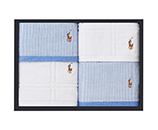 RALPH LAUREN HOME（ラルフ ローレン ホーム）オックスフォード ウォッシュタオル2P＆ハンドタオル2Pセット