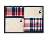 RALPH LAUREN HOME（ラルフ ローレン ホーム）エドガータウン ウォッシュタオル2P＆ハンドタオル2Pセット
