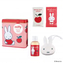 miffy（ミッフィー）バスセットスクエア缶(りんごの香り)＜バスソルト/ボディウォッシュ/バススポンジ＞