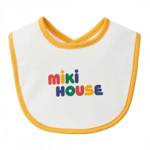 MIKI HOUSE（ミキハウス） ロゴ☆スタイ　白