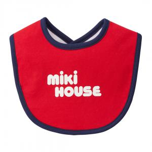 MIKI HOUSE（ミキハウス） ロゴ☆スタイ　赤