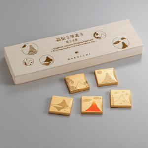  箔一(HAKUICHI) 福招き箸置き　富士五景
